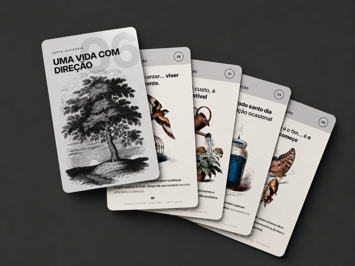 Flashcards de revisão rápida